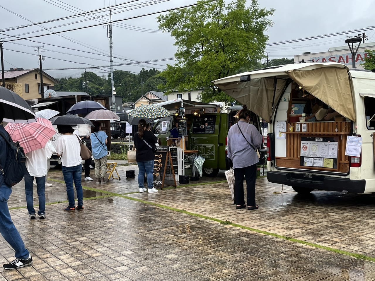 多治見市モザイクマートにて