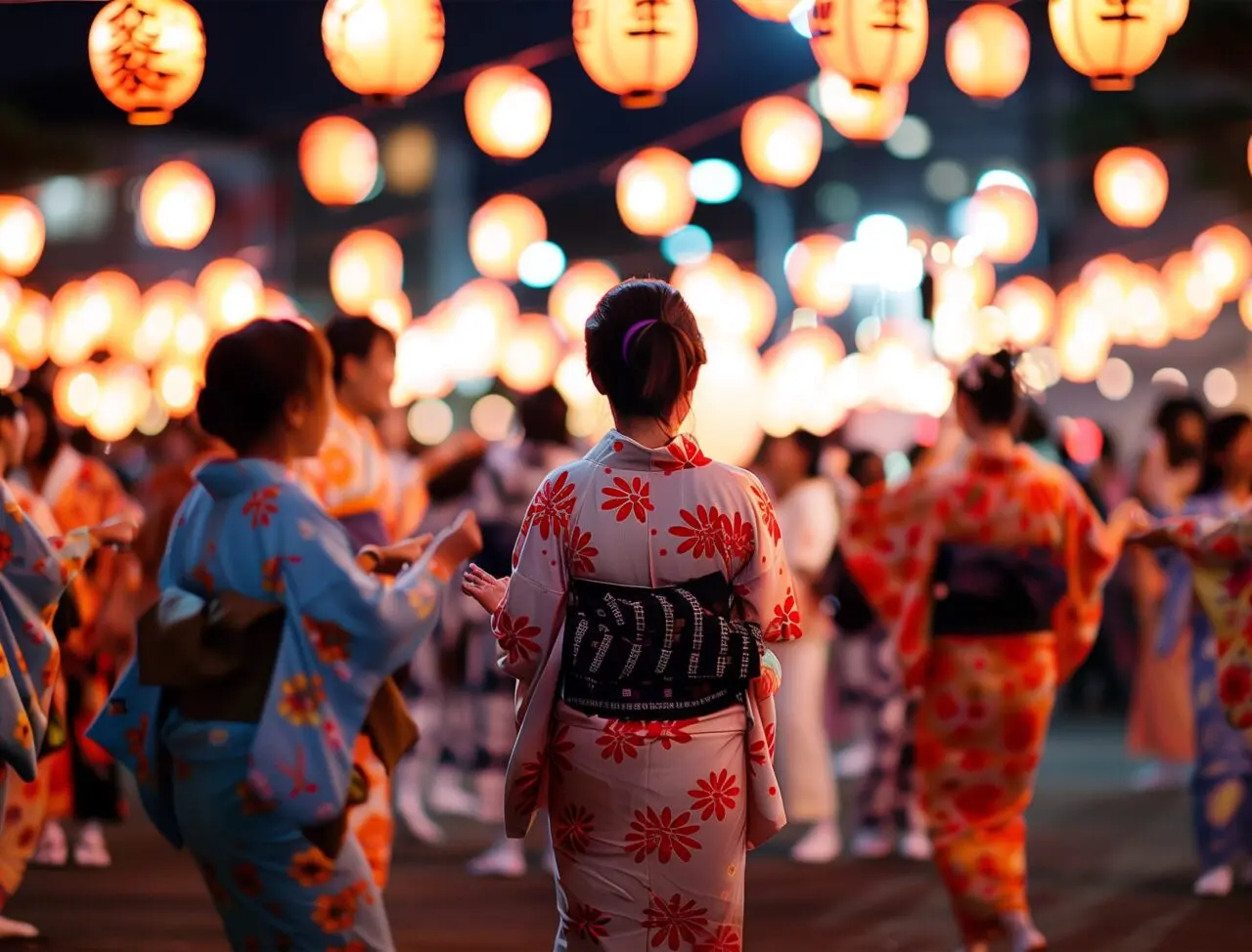 多治見市虎渓用水盆踊り